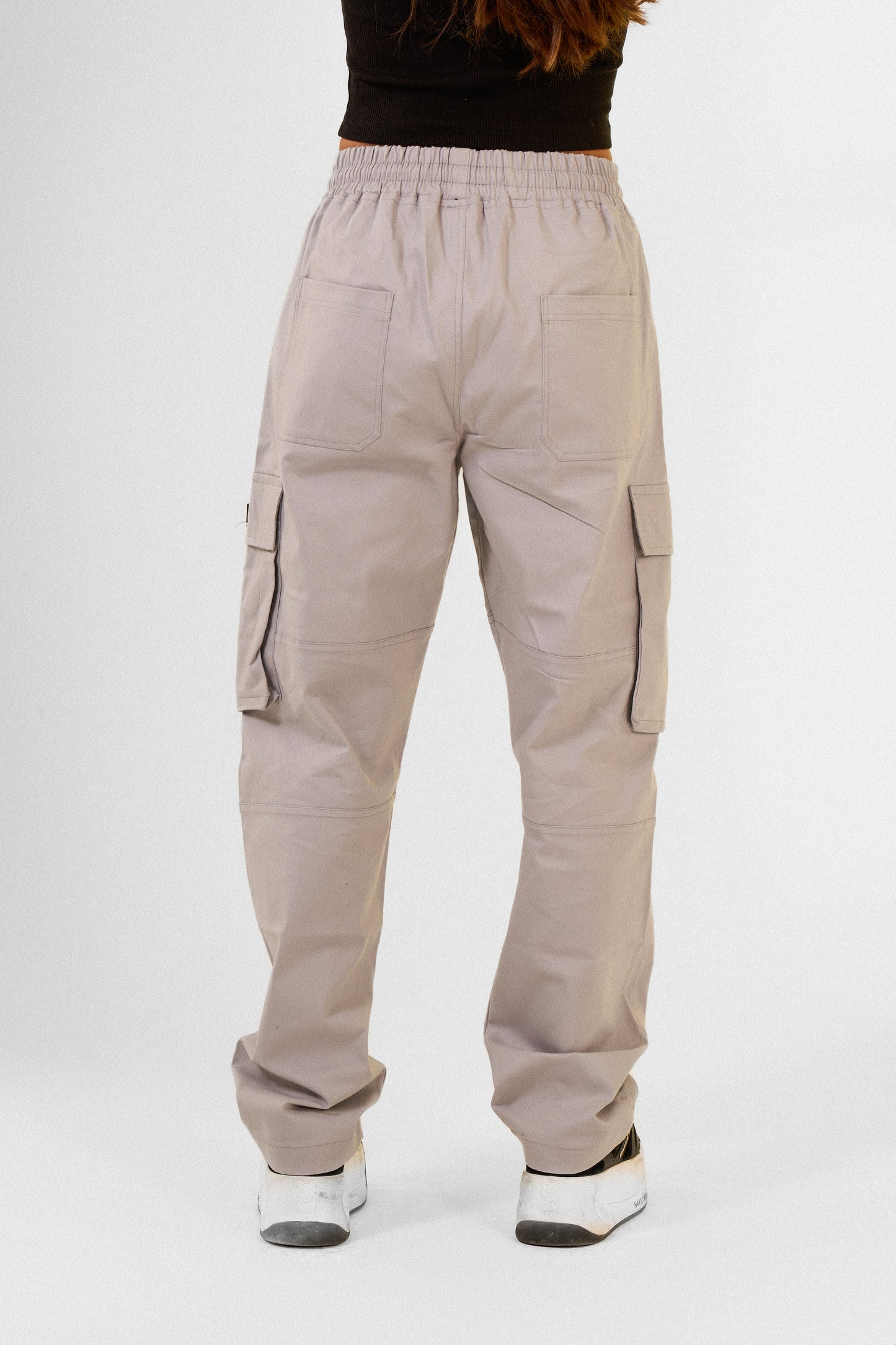 Silver Cargo Pants