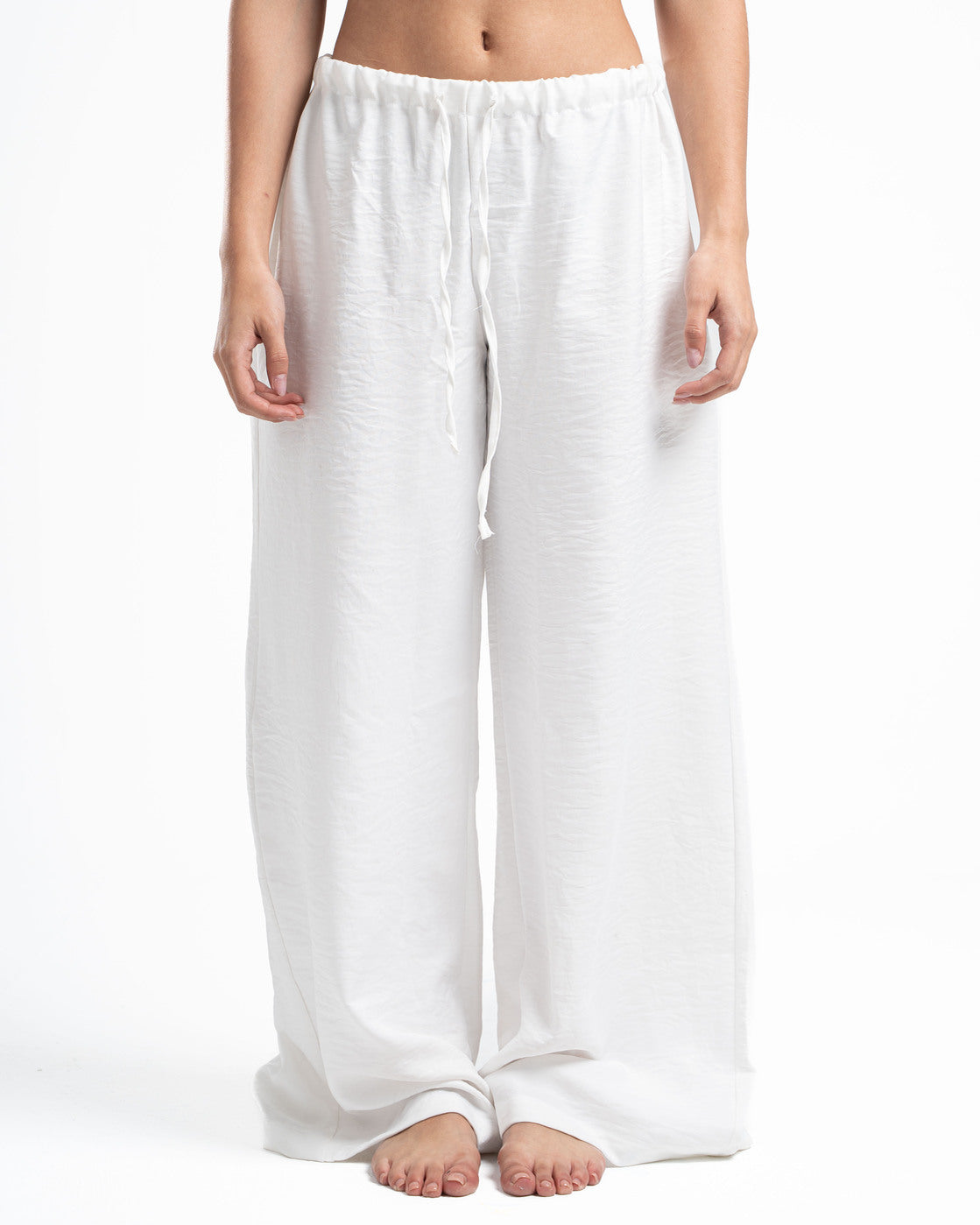 White Linen Pants