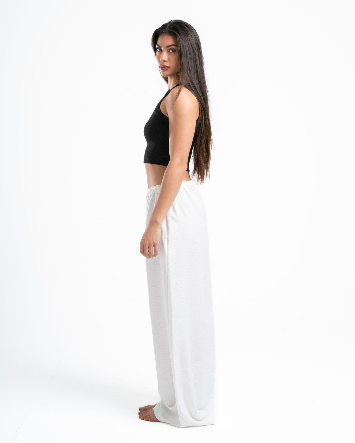 White Linen Pants