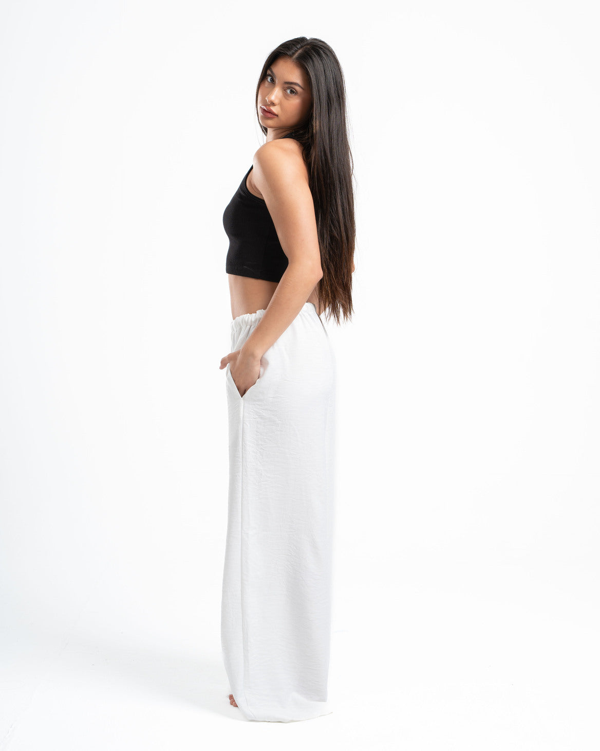 White Linen Pants