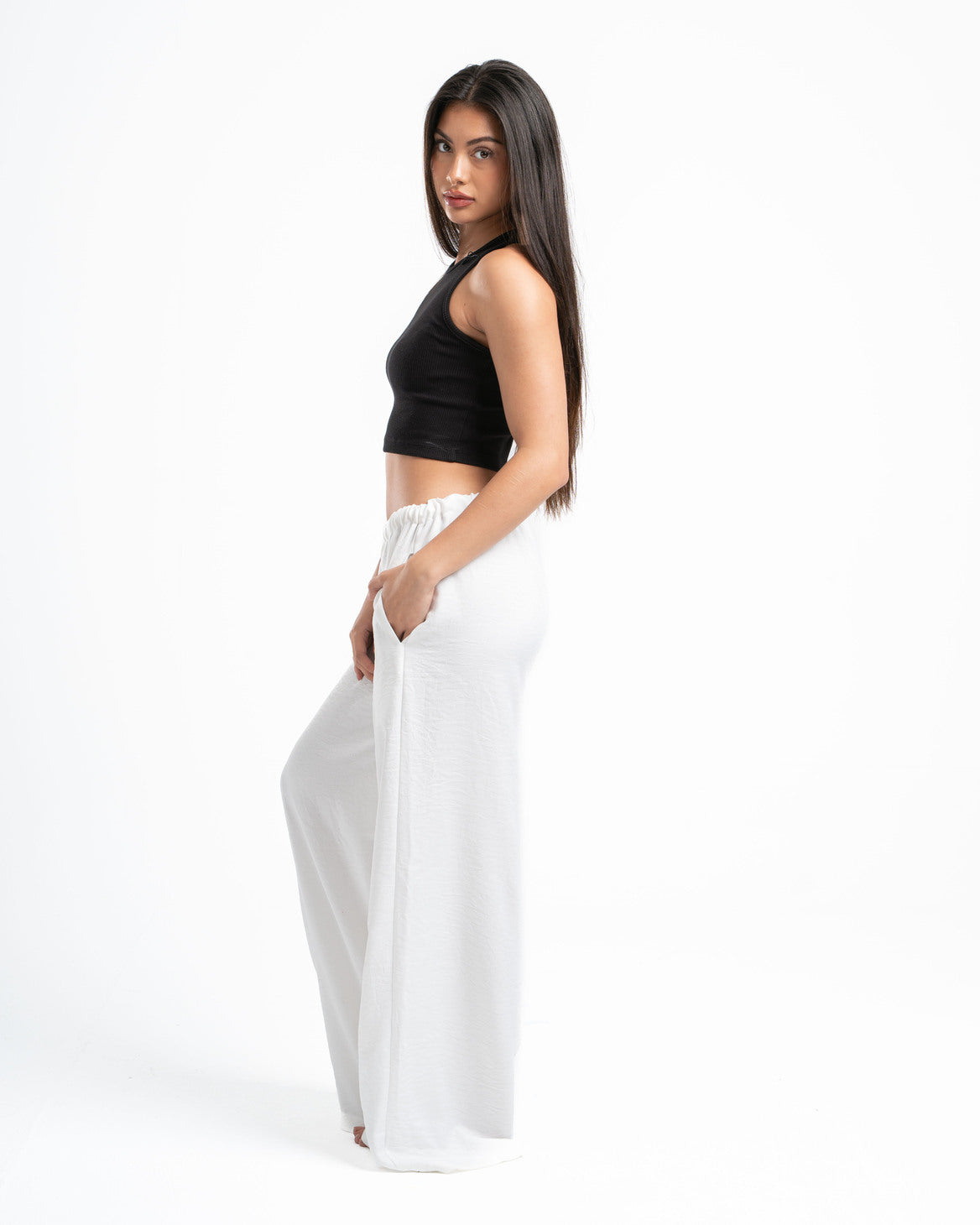White Linen Pants
