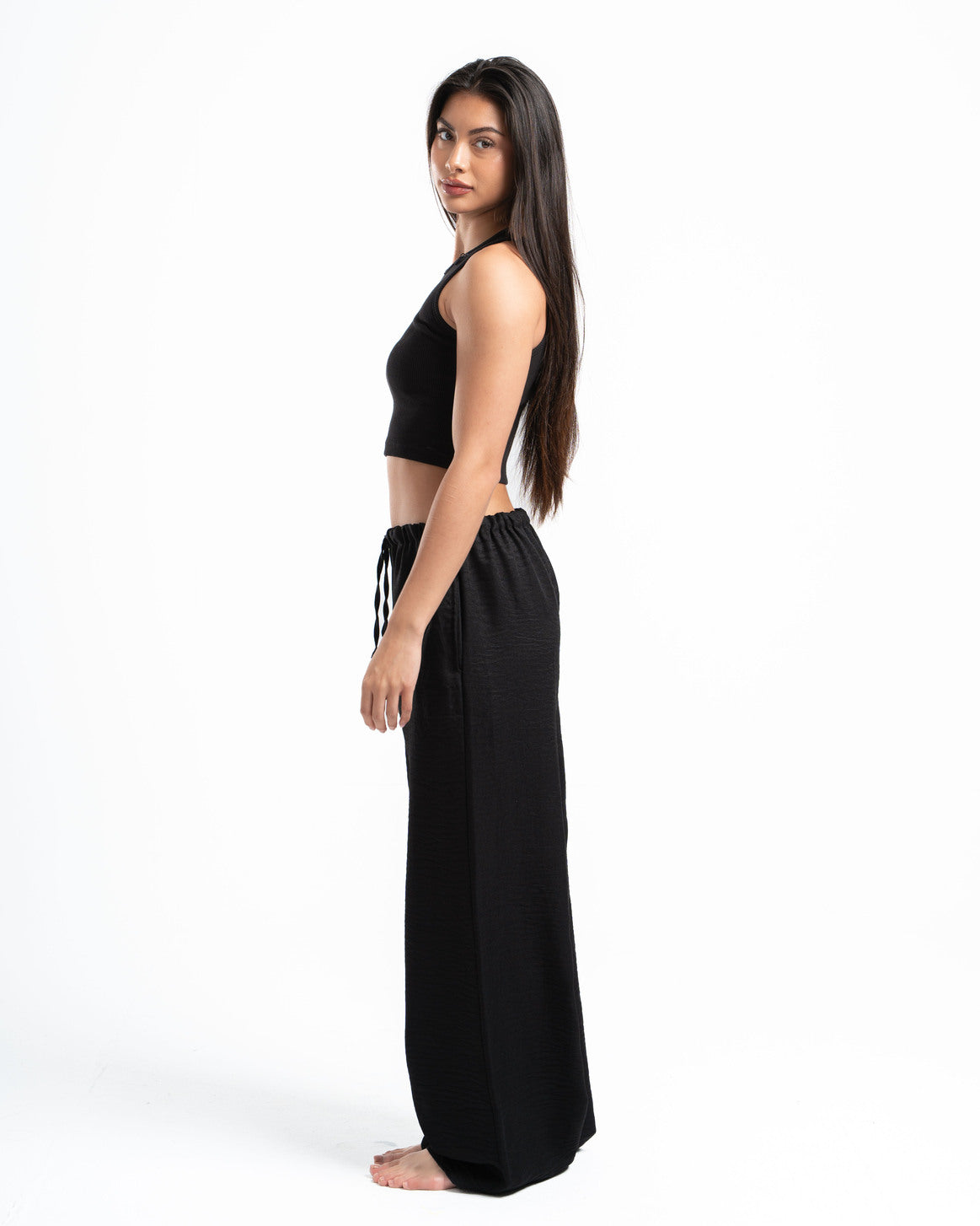 Black Linen Pants