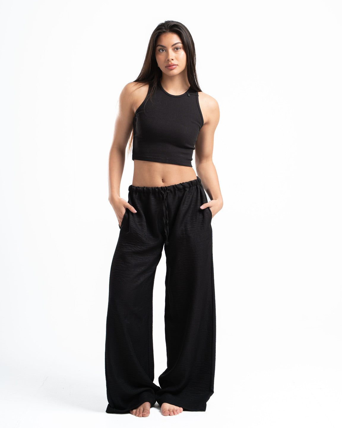Black Linen Pants