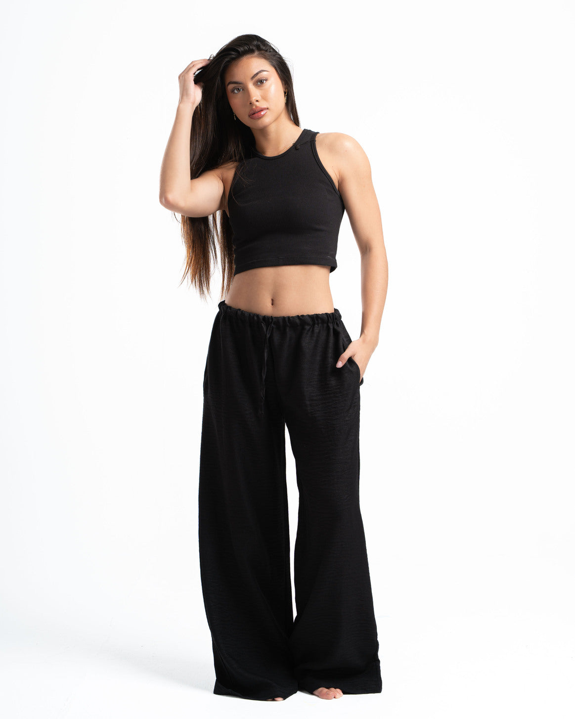 Black Linen Pants