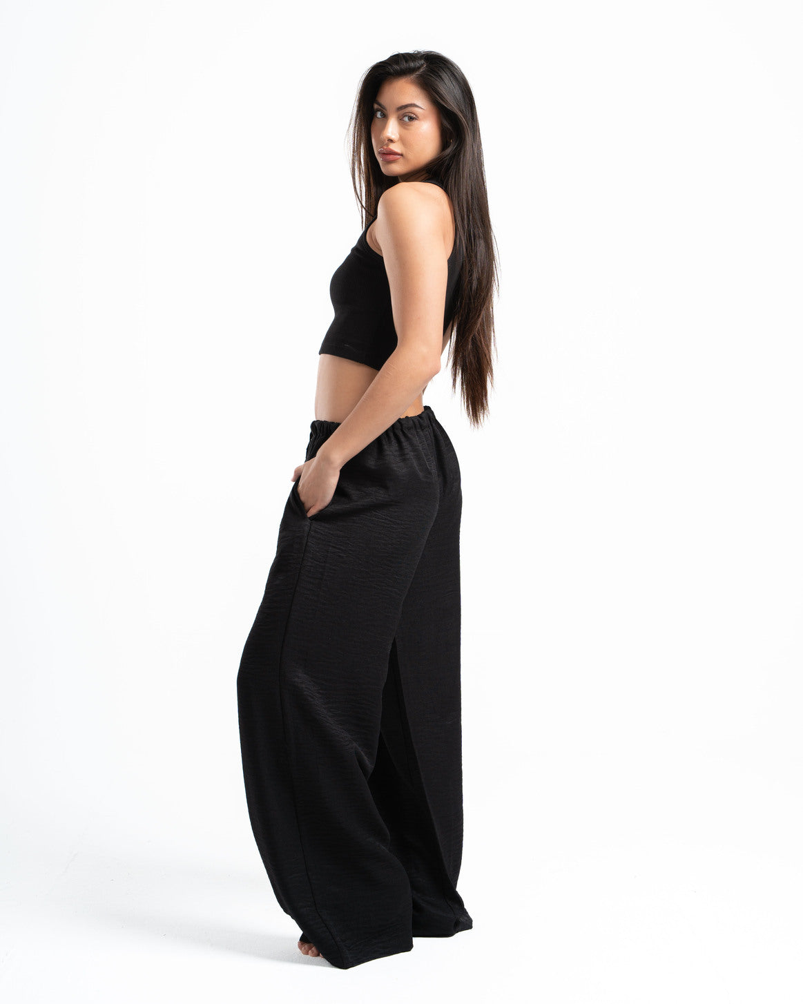 Black Linen Pants