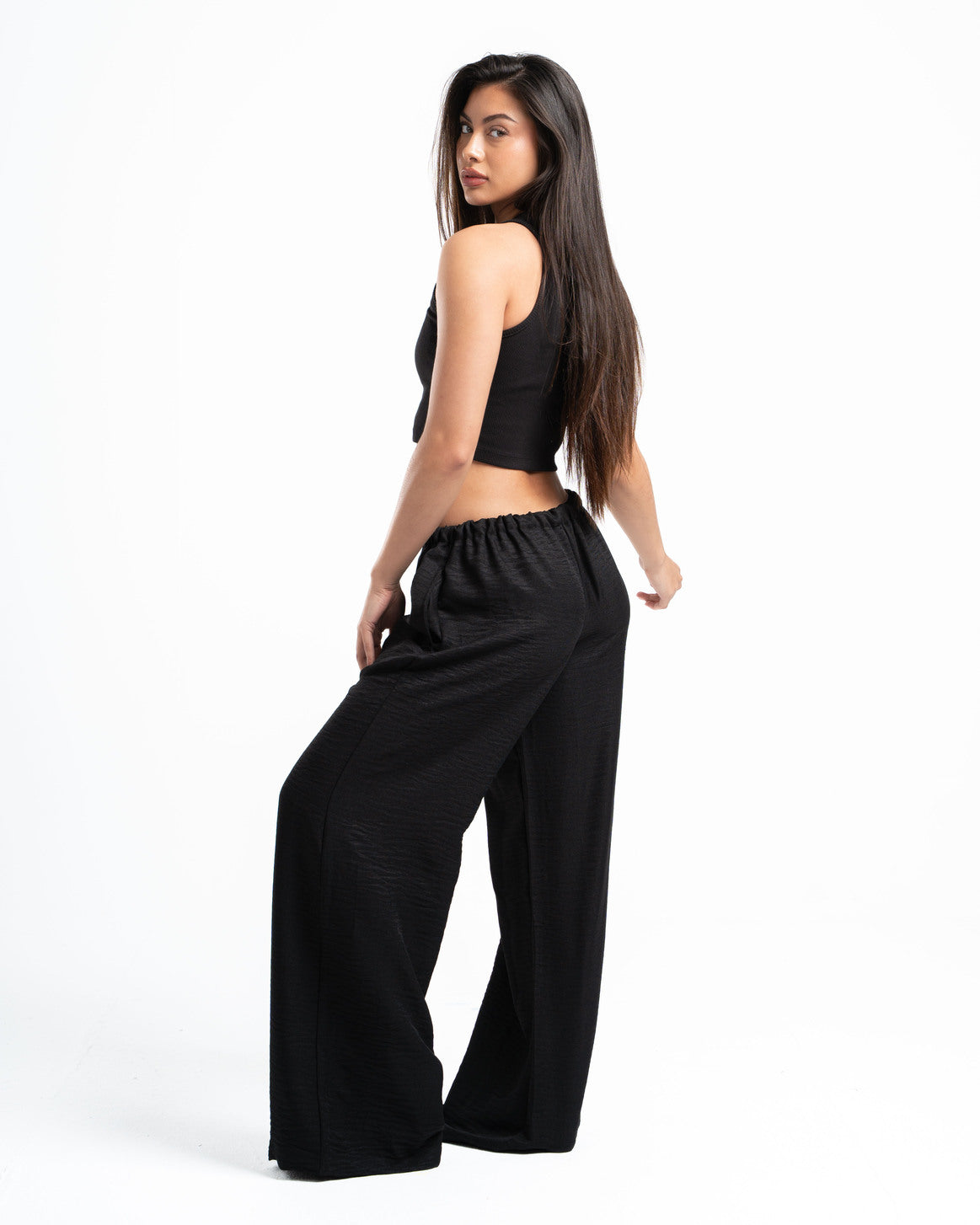 Black Linen Pants
