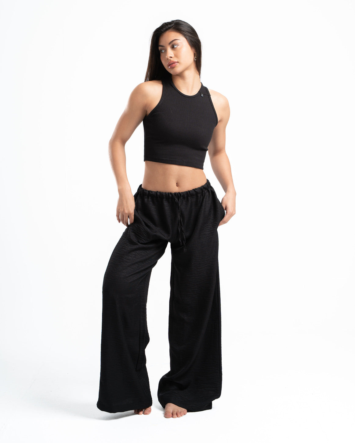 Black Linen Pants