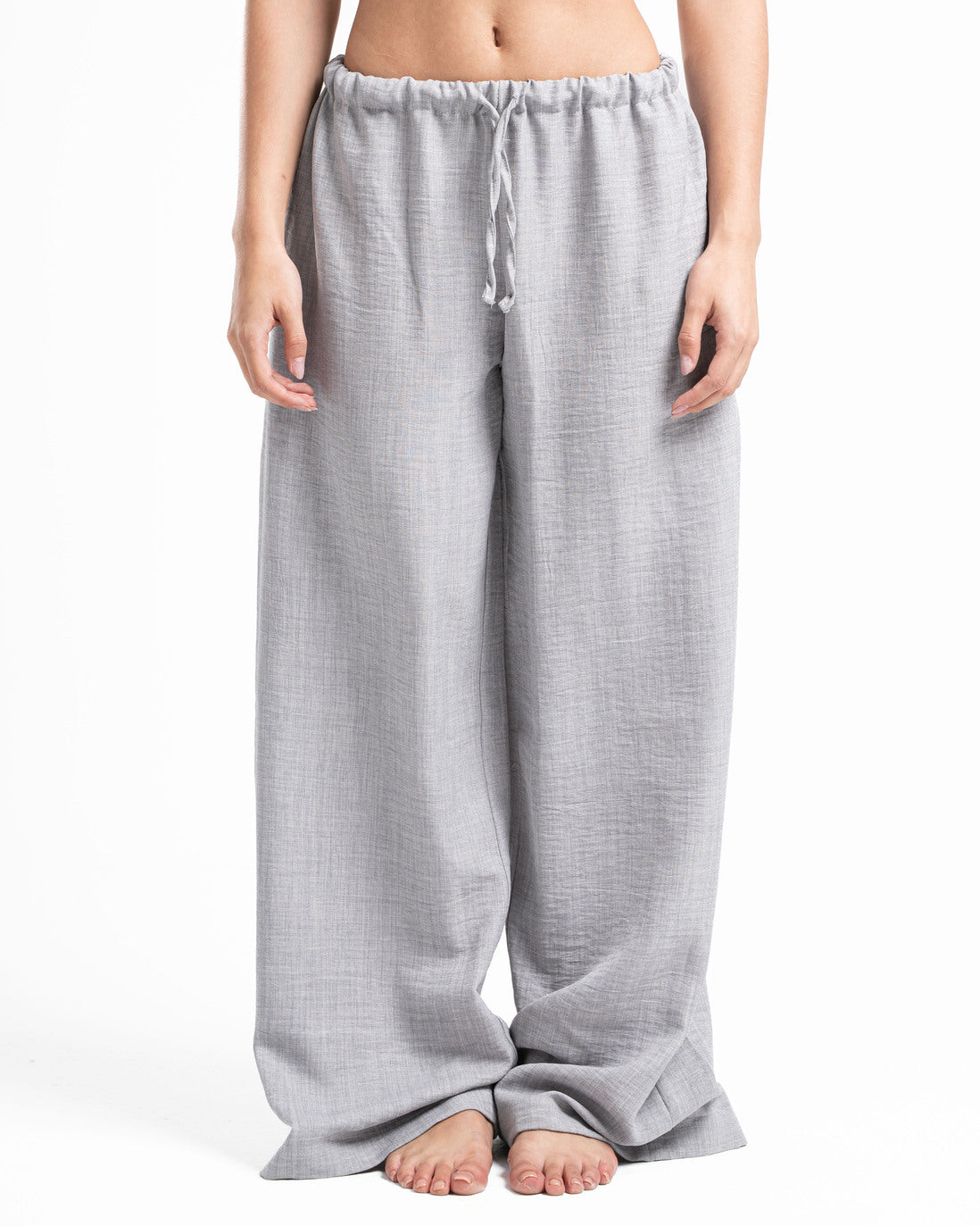 Grey Linen Pants