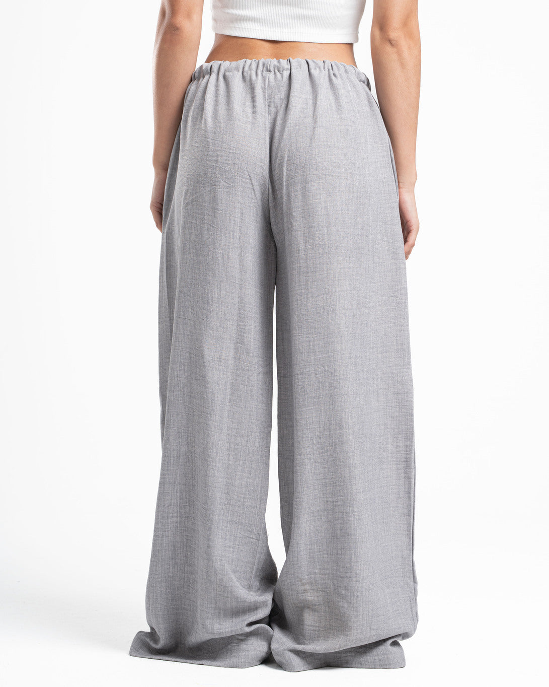 Grey Linen Pants