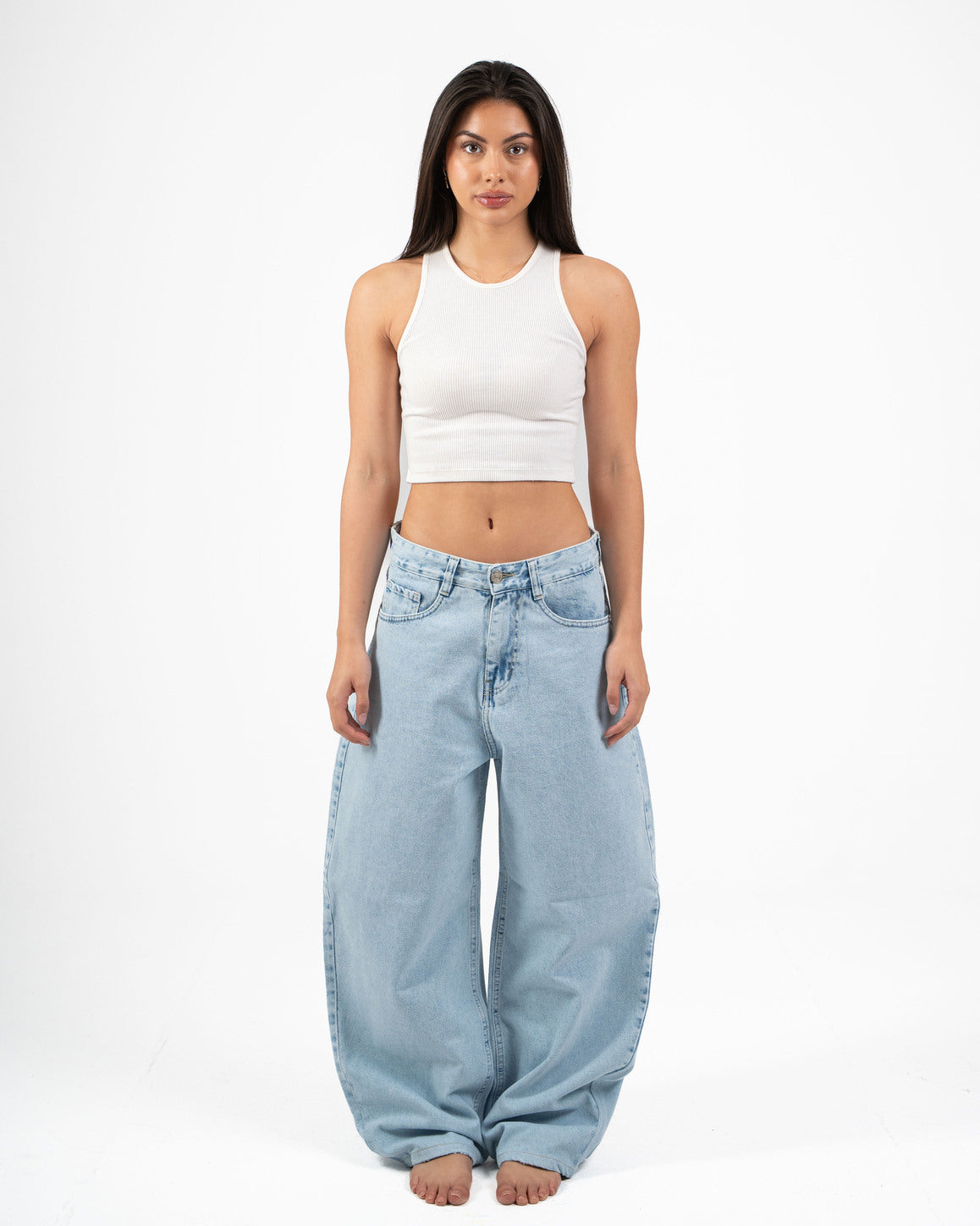 THE 90s BLOWOUT IN ICE BLUE