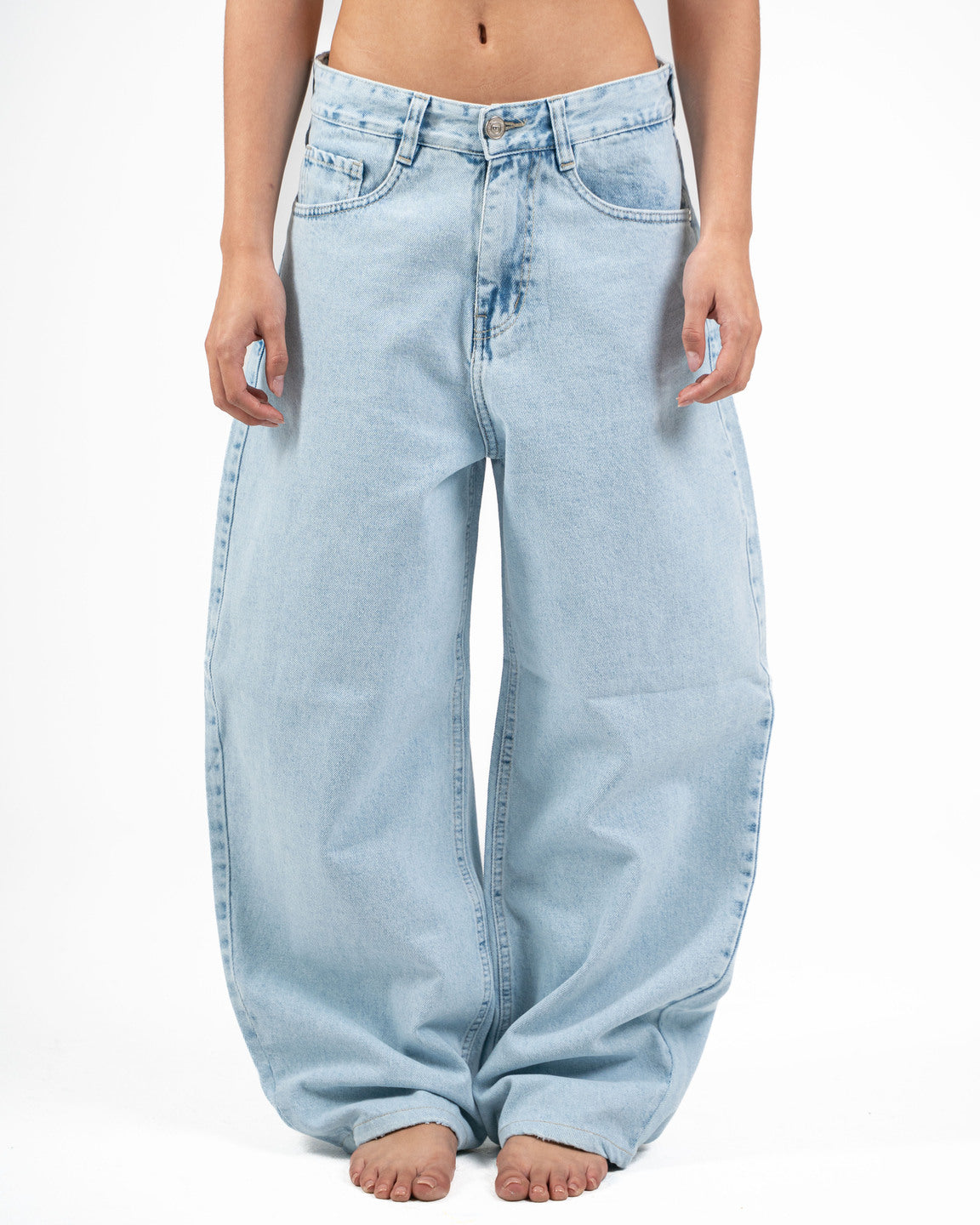 THE 90s BLOWOUT IN ICE BLUE