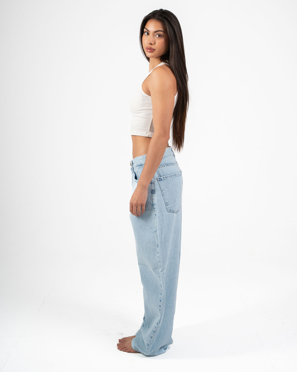 THE 90s BLOWOUT IN ICE BLUE