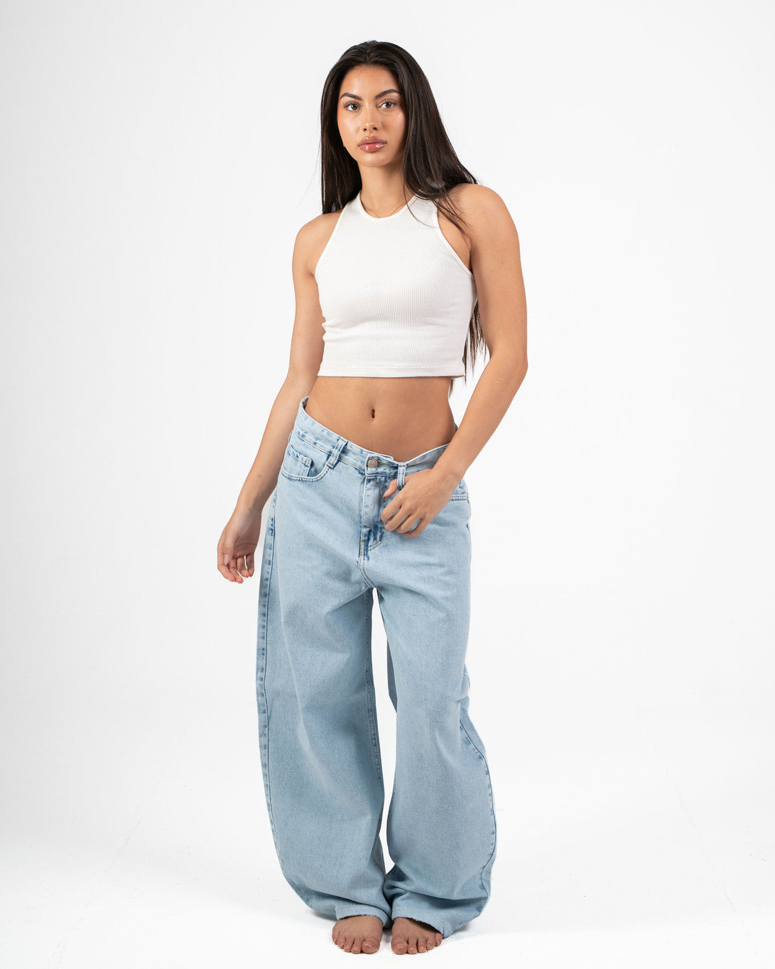 THE 90s BLOWOUT IN ICE BLUE