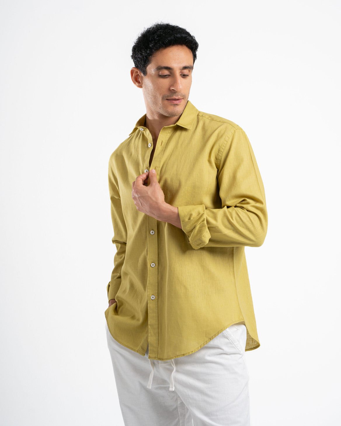 Kiwi Linen Shirt