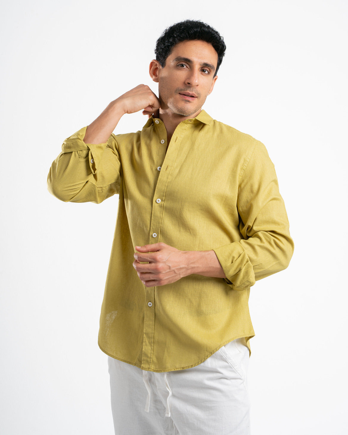 Kiwi Linen Shirt
