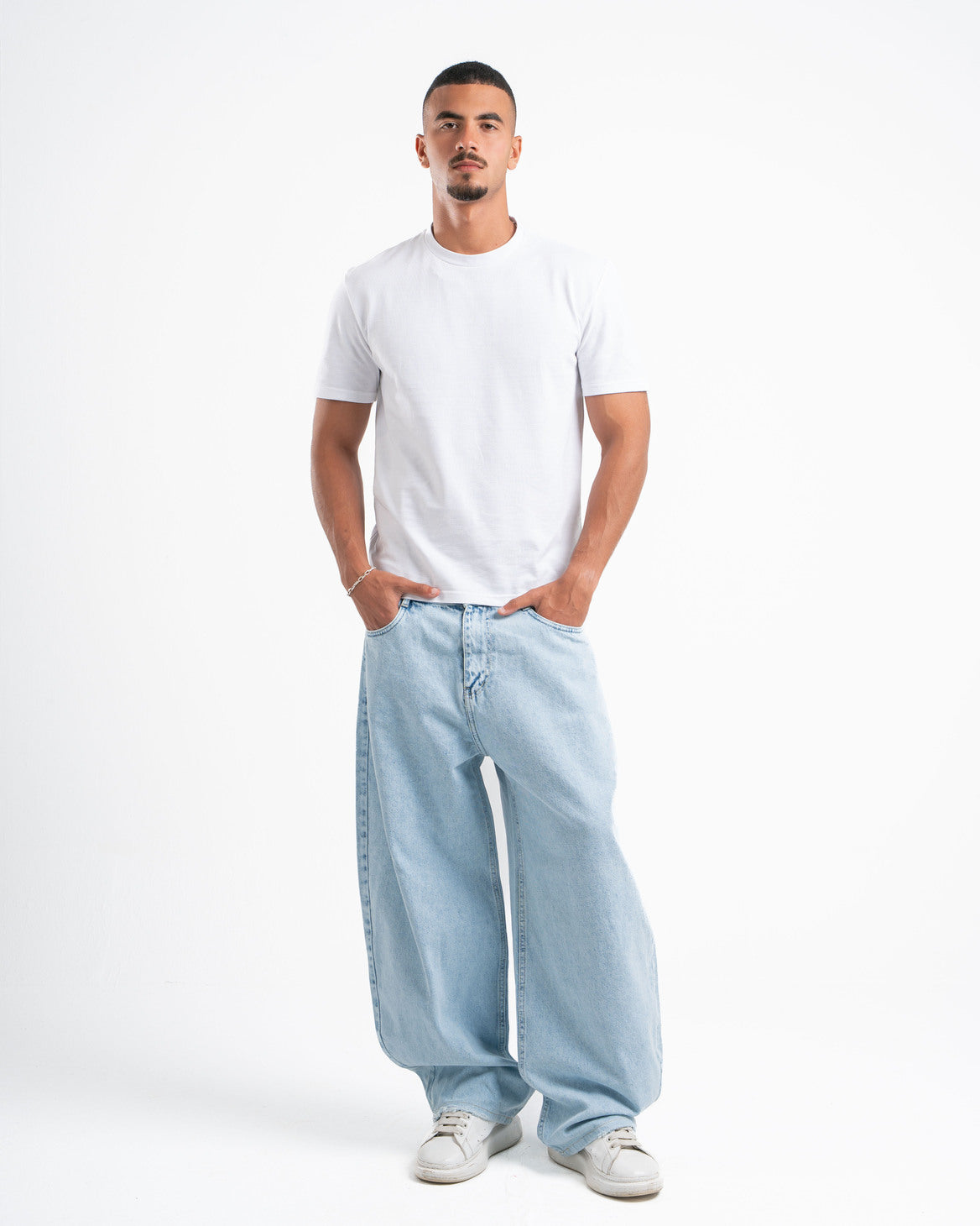 THE 90s BLOWOUT IN ICE BLUE