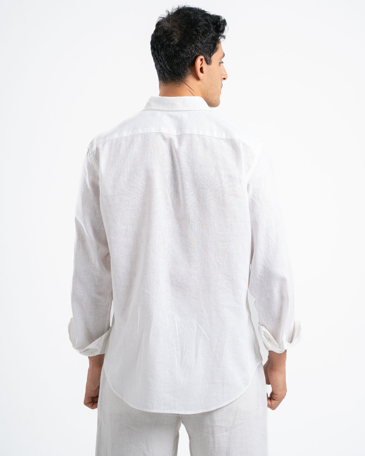 White Linen Shirt