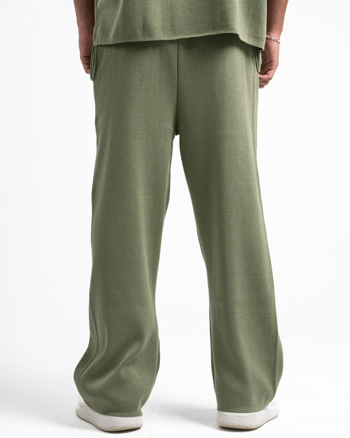 Olive Knit Pants