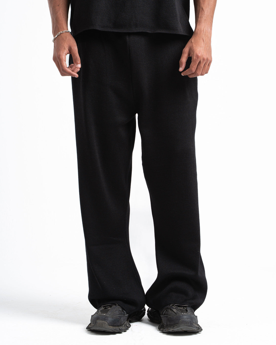 Black Knit Pants