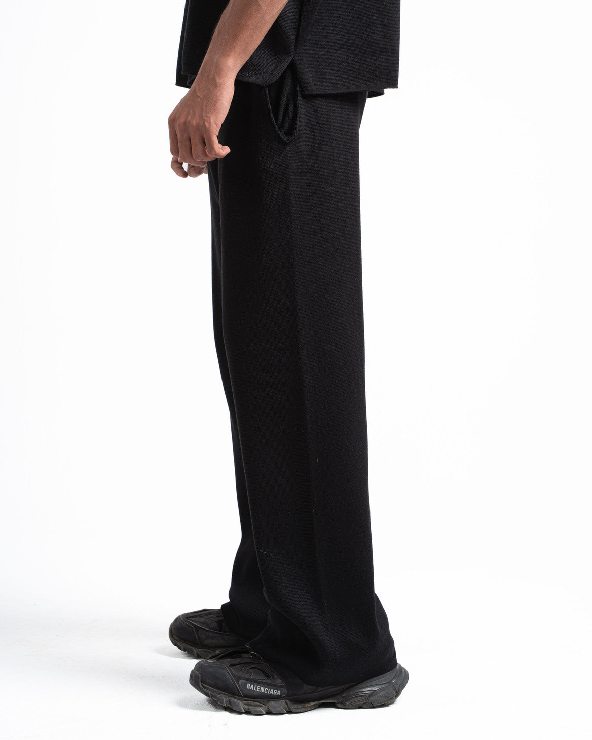 Black Knit Pants