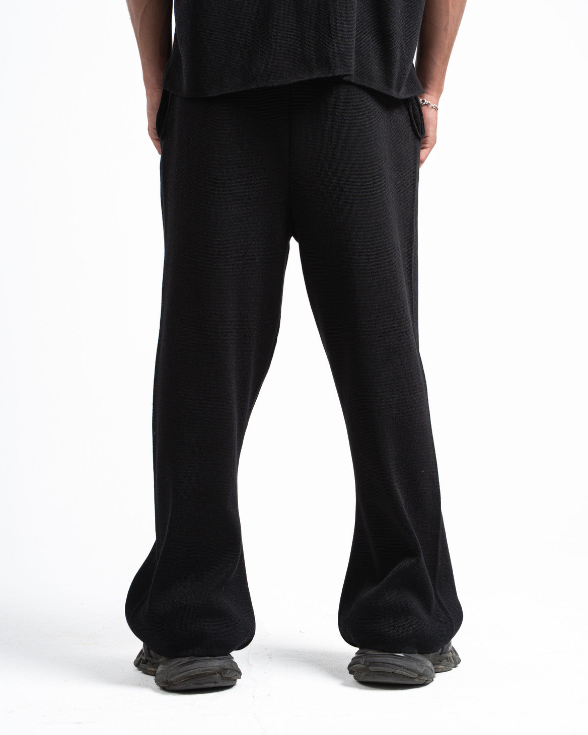 Black Knit Pants