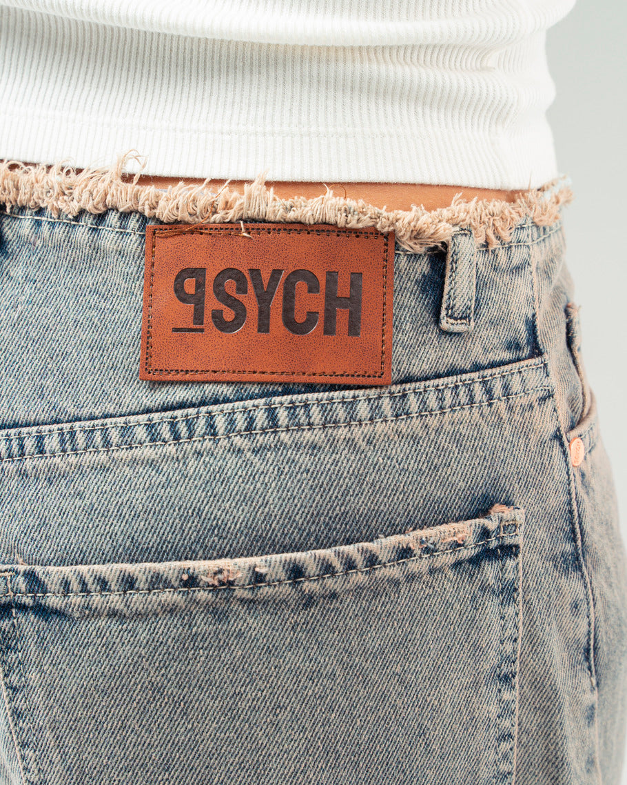 No Waist Jeans in Copper Wash