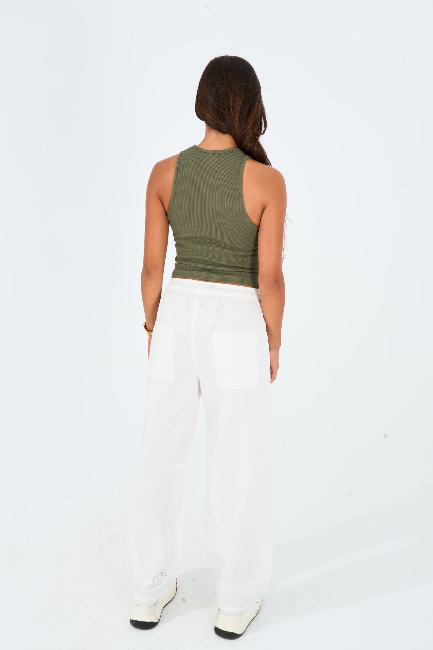 White Basic Parachute