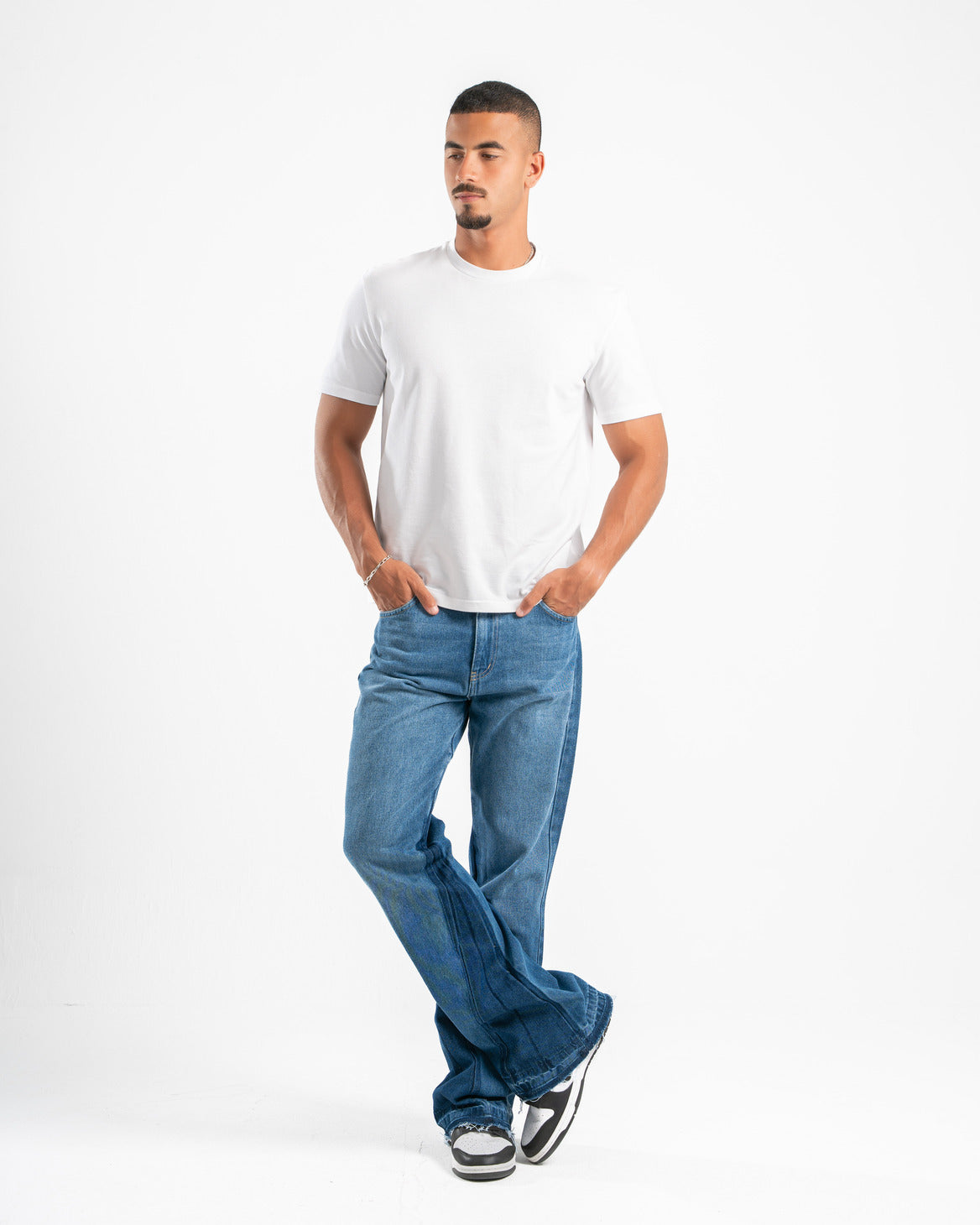 Classic Blue Flare Fit Jeans