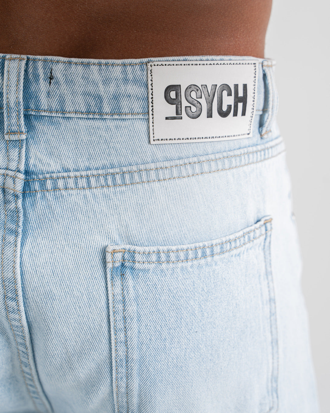 Ice Blue Flare Fit Jeans