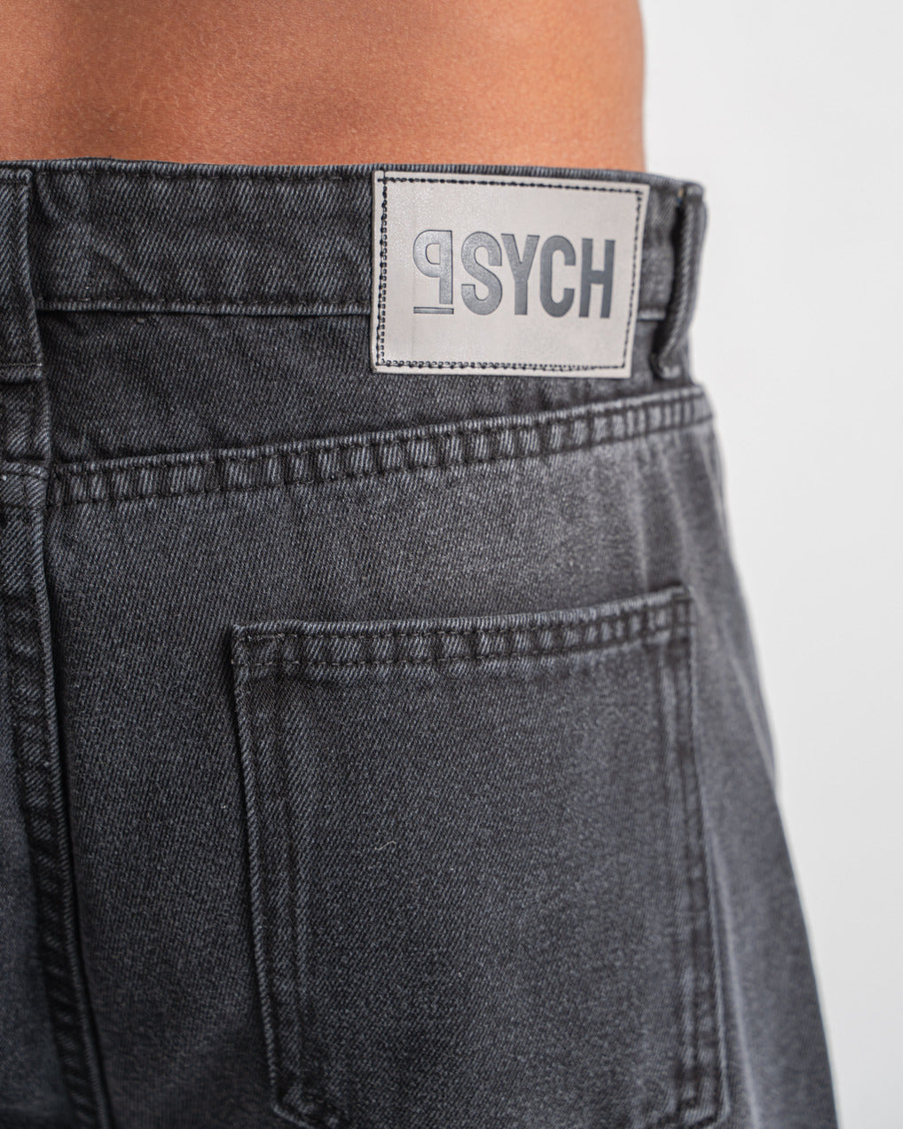 Faded Black Flare Fit Jeans