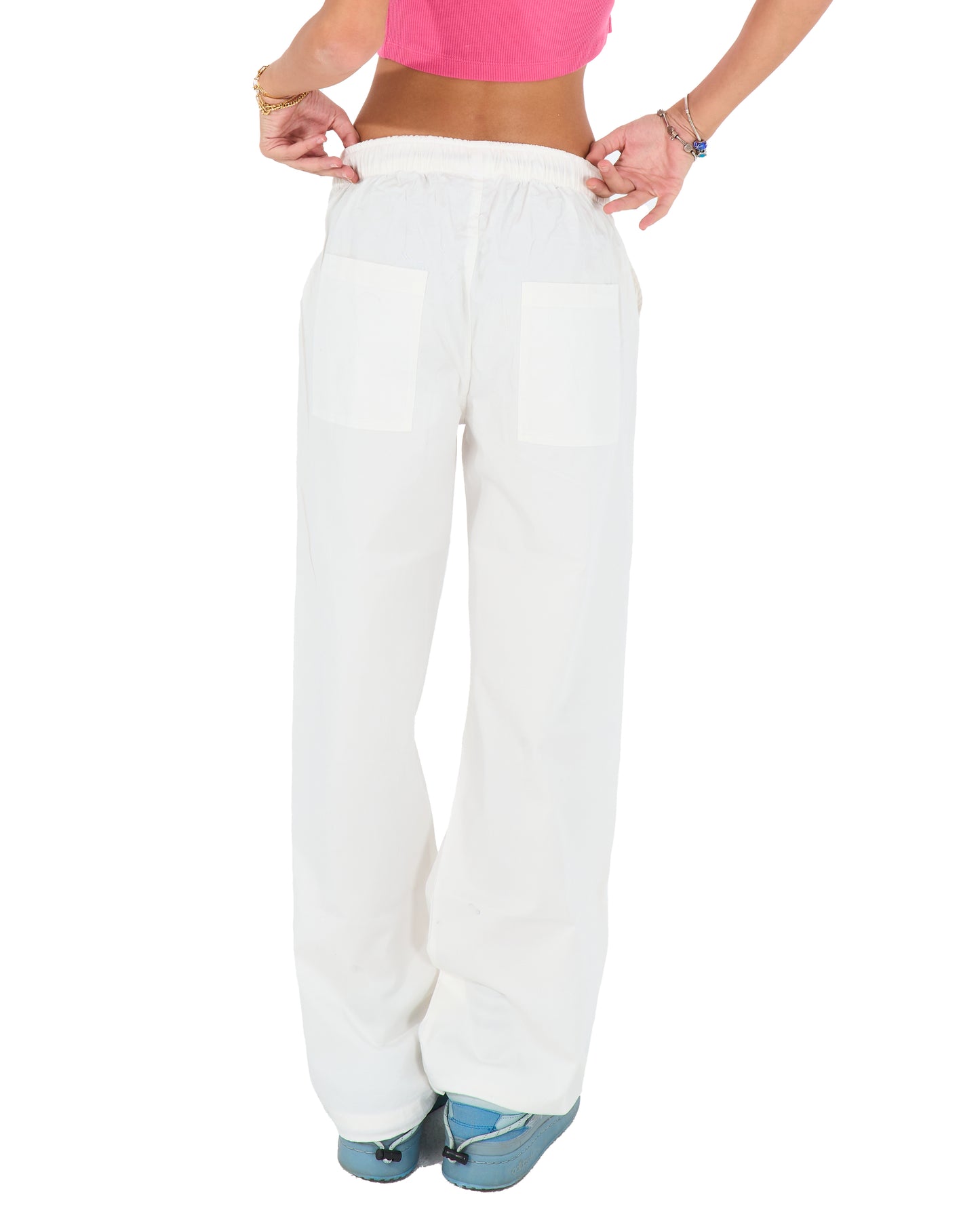 White Basic Parachute