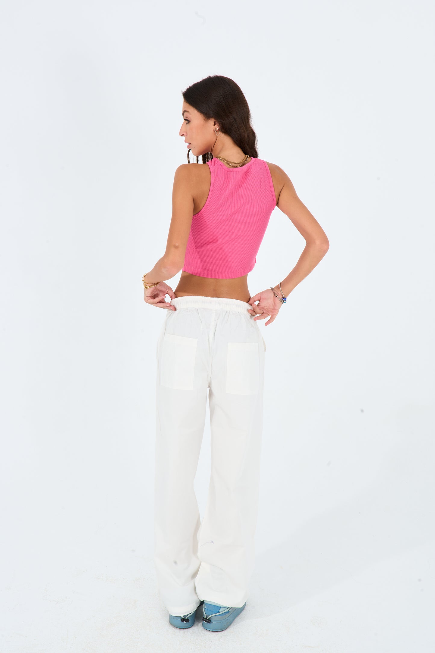 White Basic Parachute