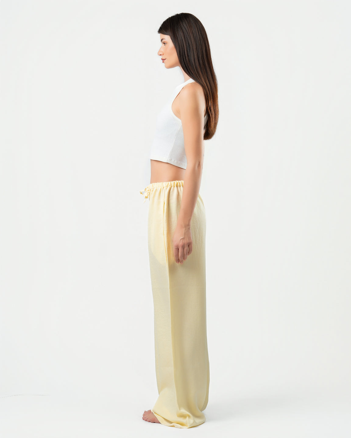 Yellow Linen Pants