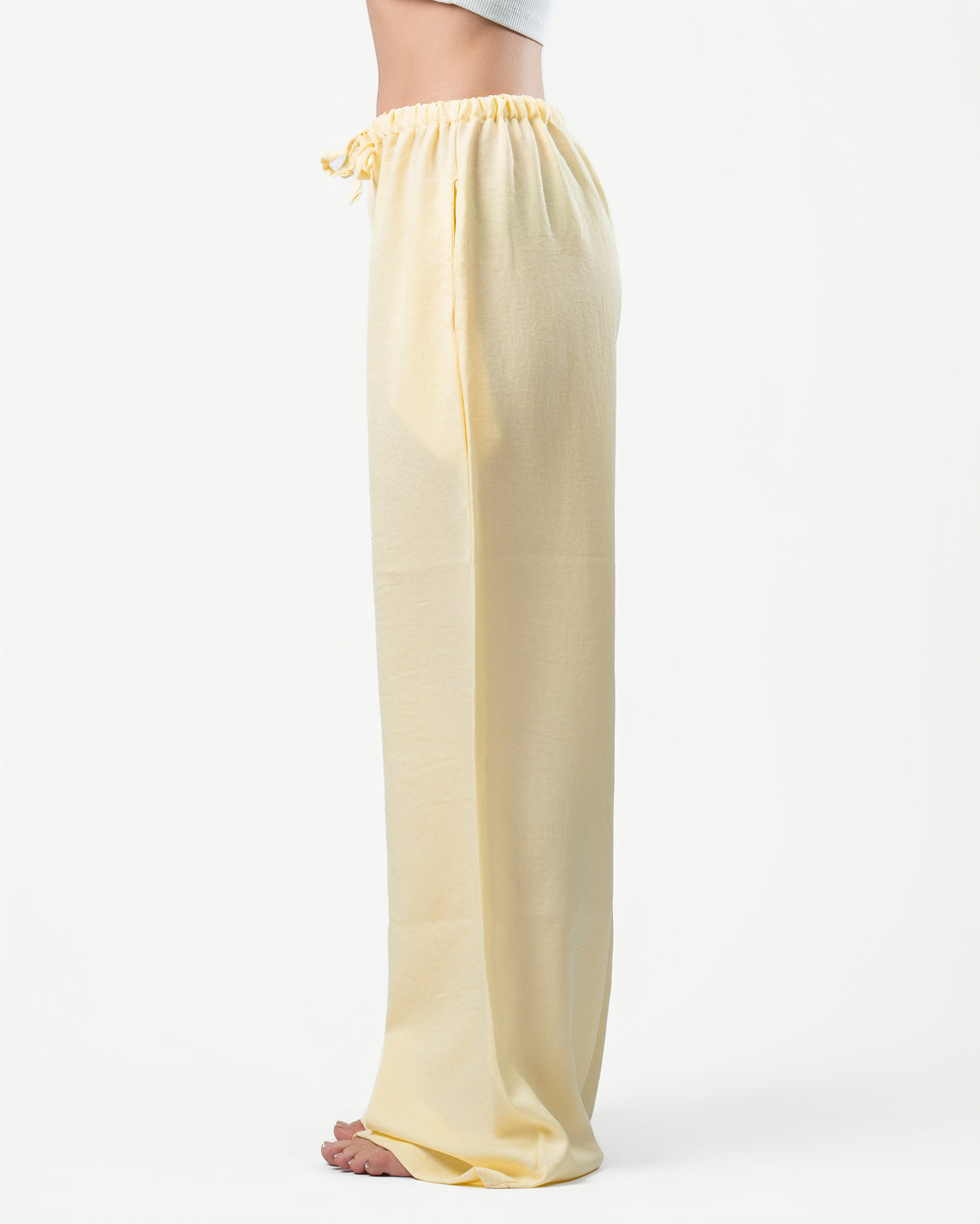Yellow Linen Pants