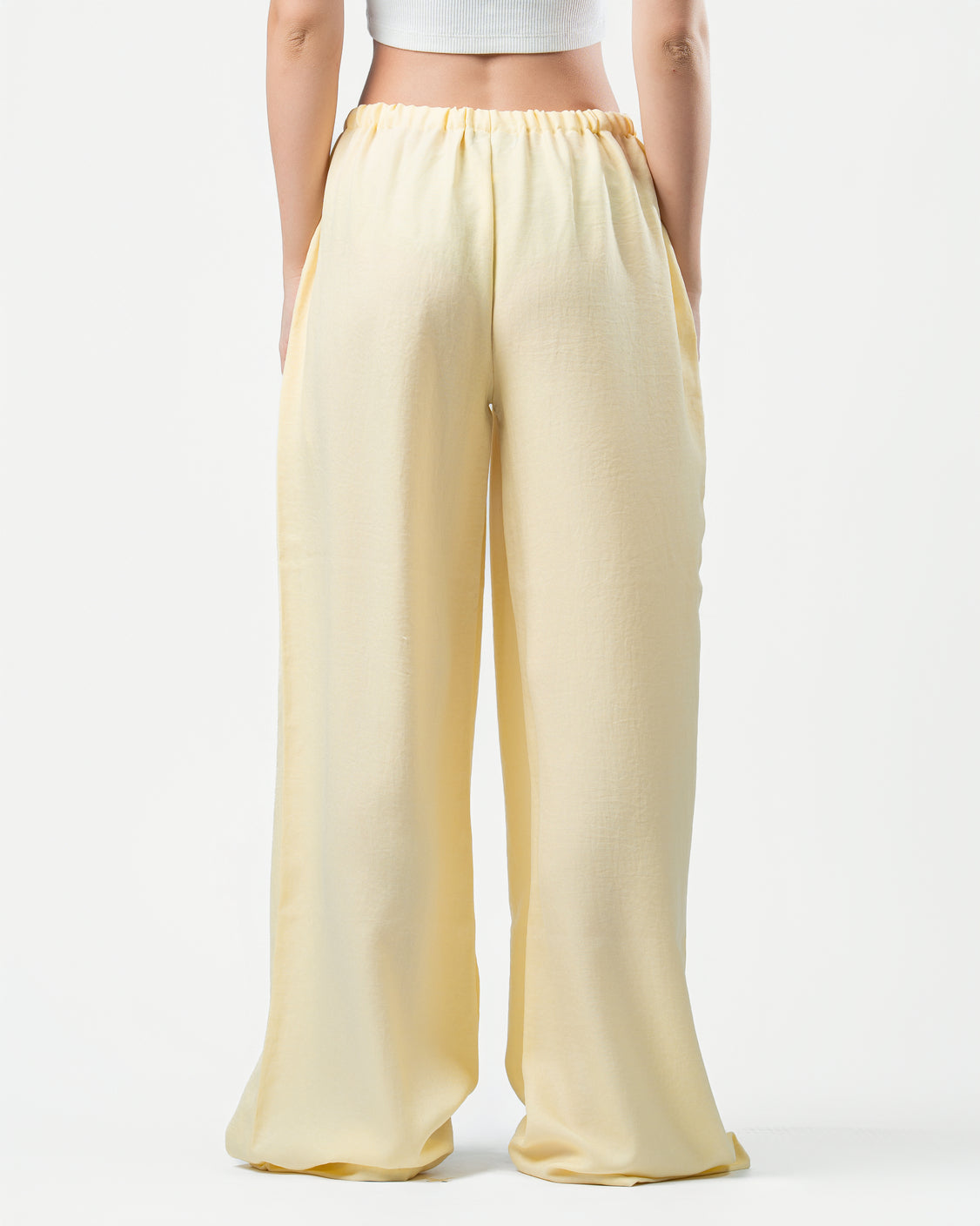 Yellow Linen Pants