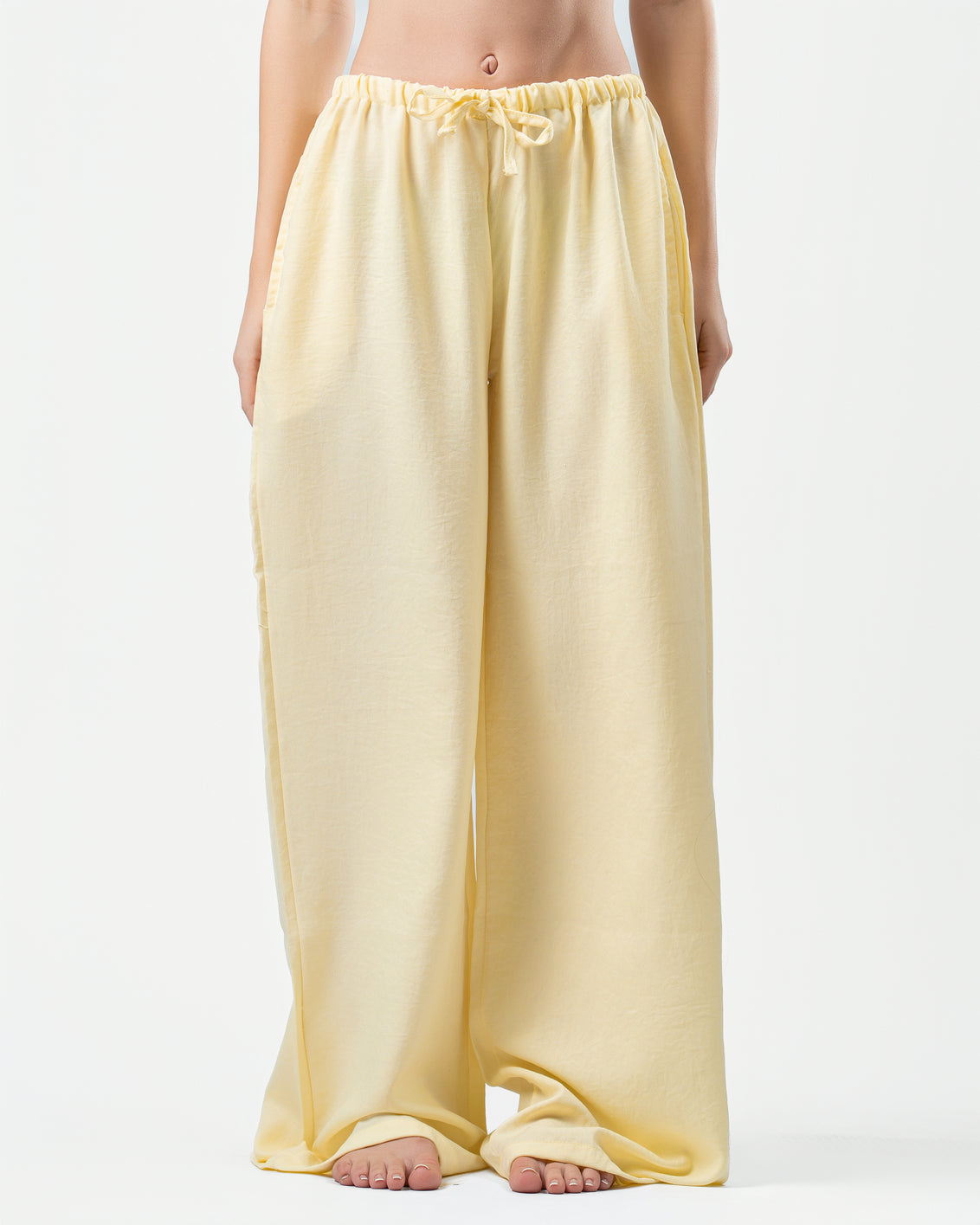 Yellow Linen Pants