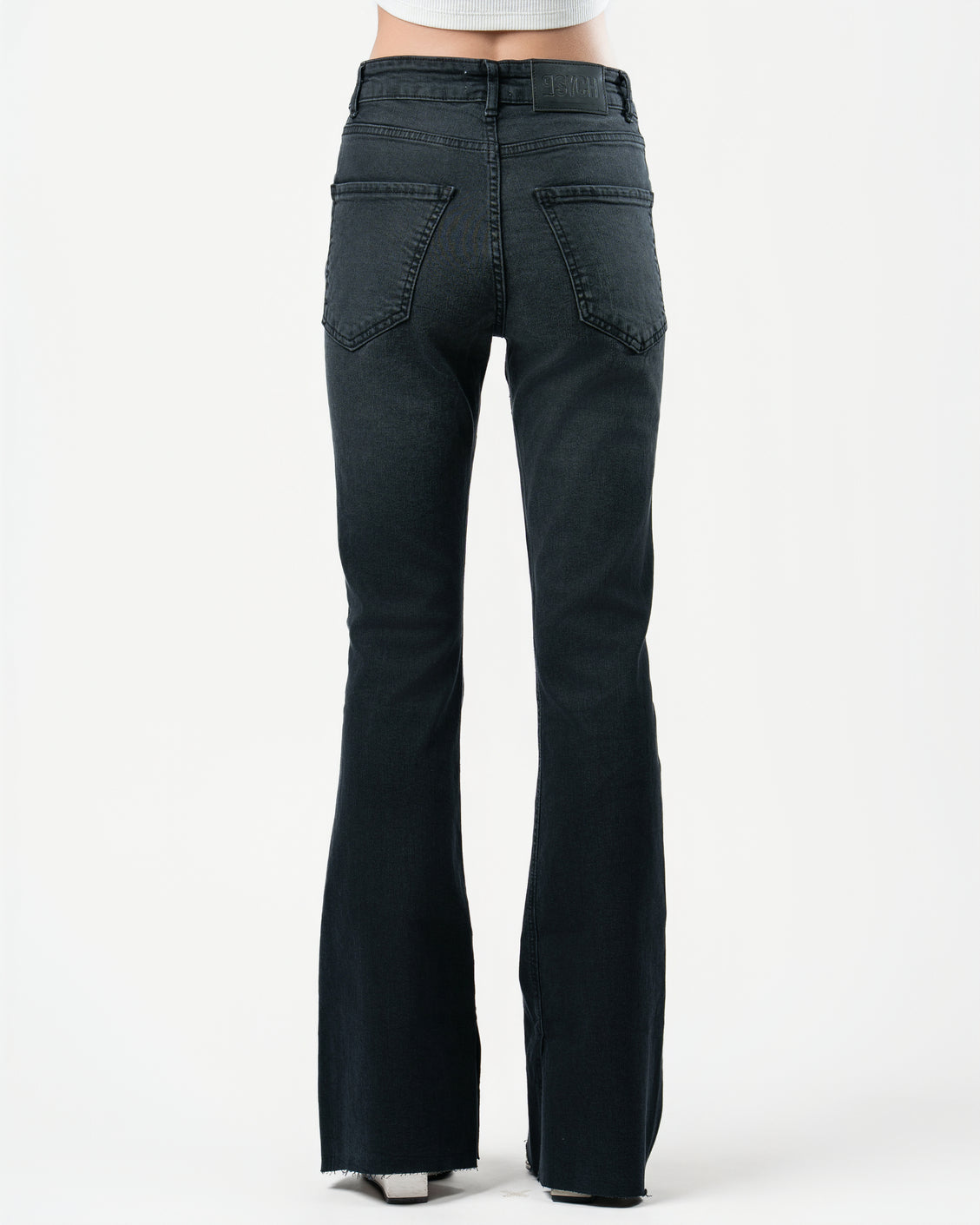 Flared Jeans in Black