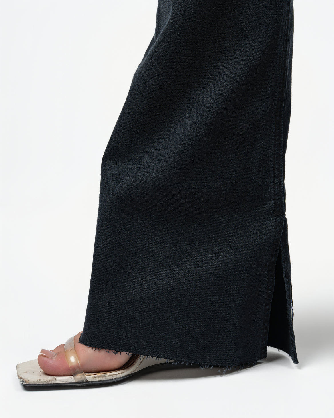 Flared Jeans in Black