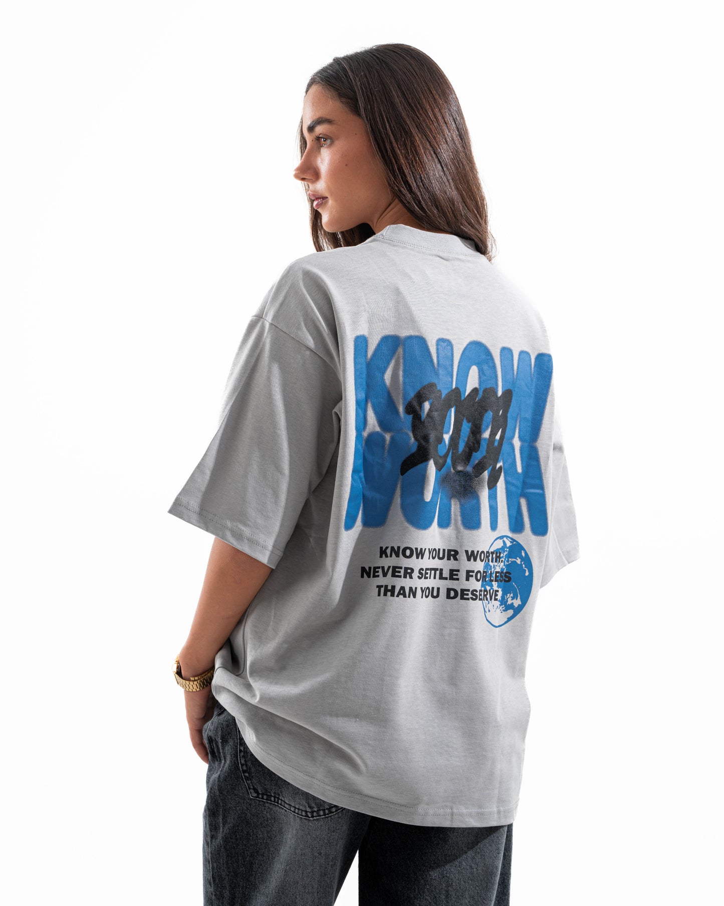 KNOW YOUR WORTH TEE