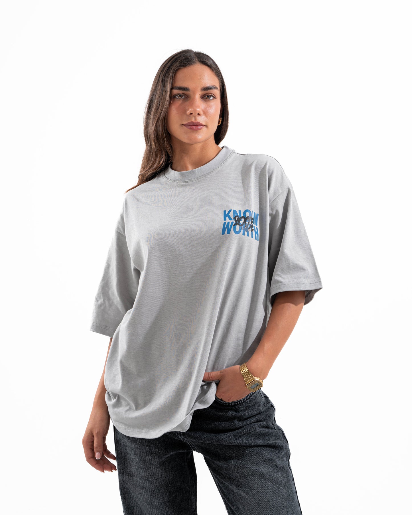 KNOW YOUR WORTH TEE