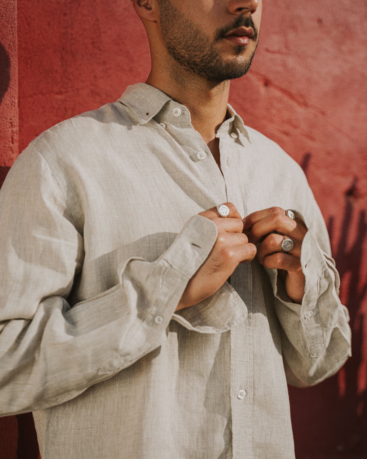 Sand Linen Shirt