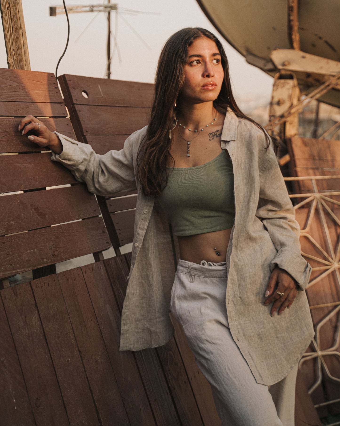 Sand Linen Shirt