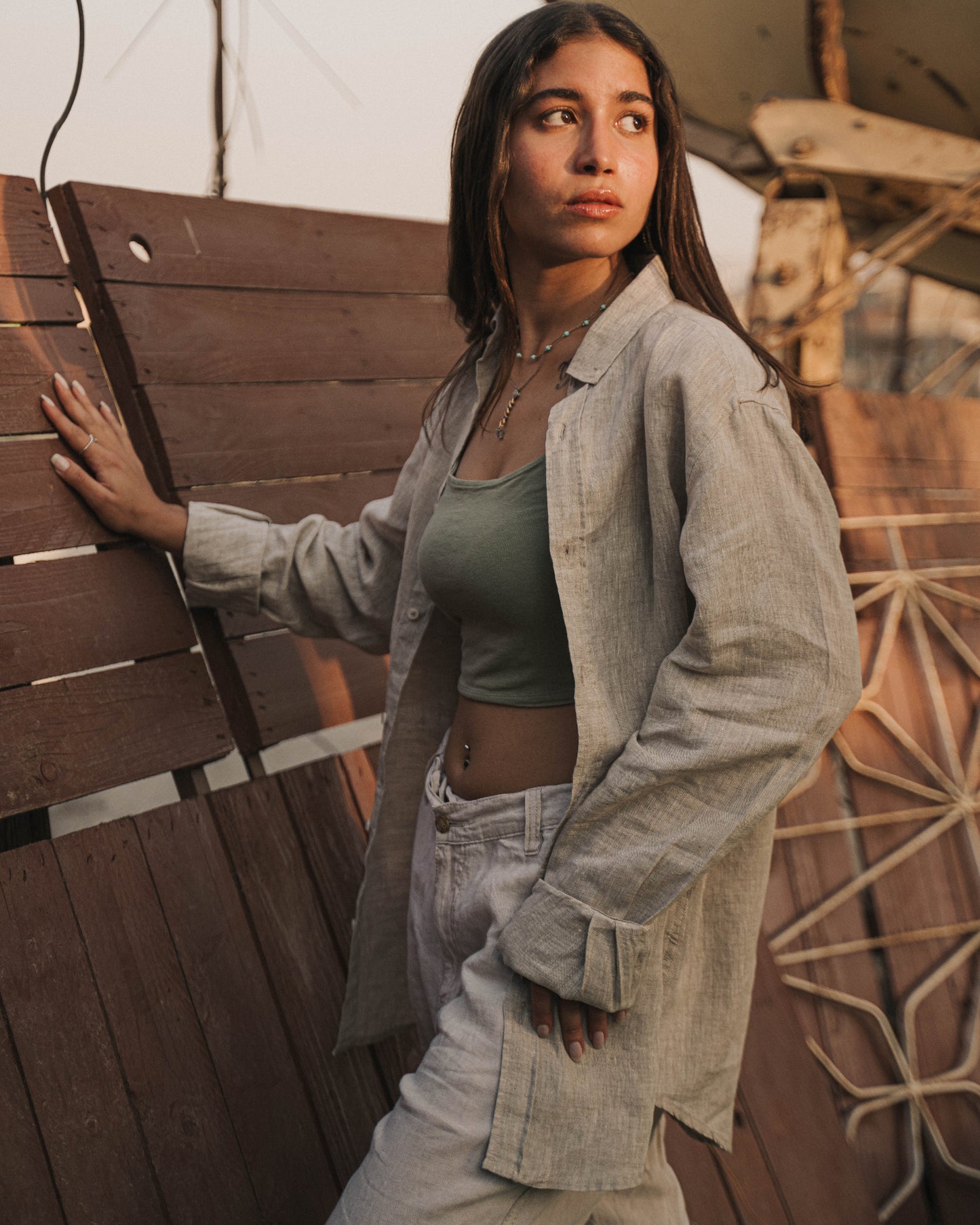 Sand Linen Shirt