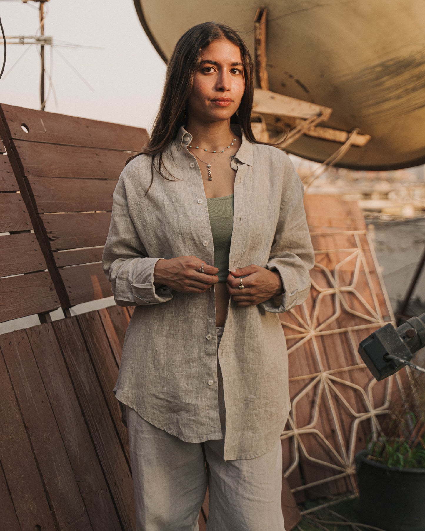 Sand Linen Shirt
