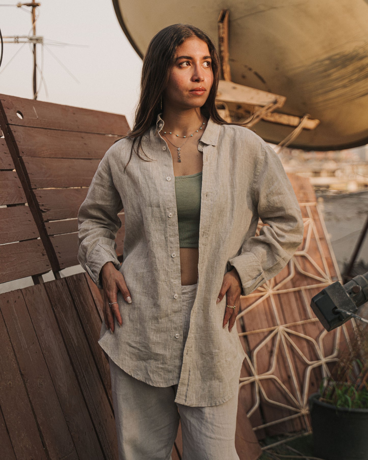 Sand Linen Shirt