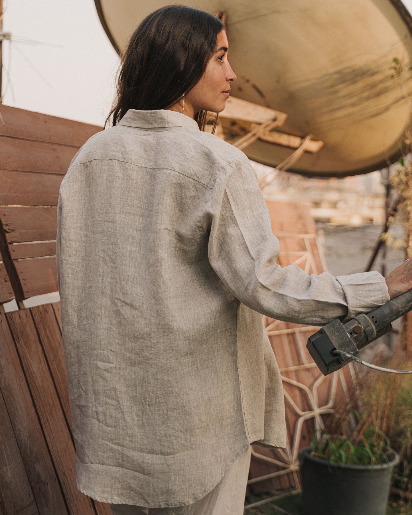 Sand Linen Shirt