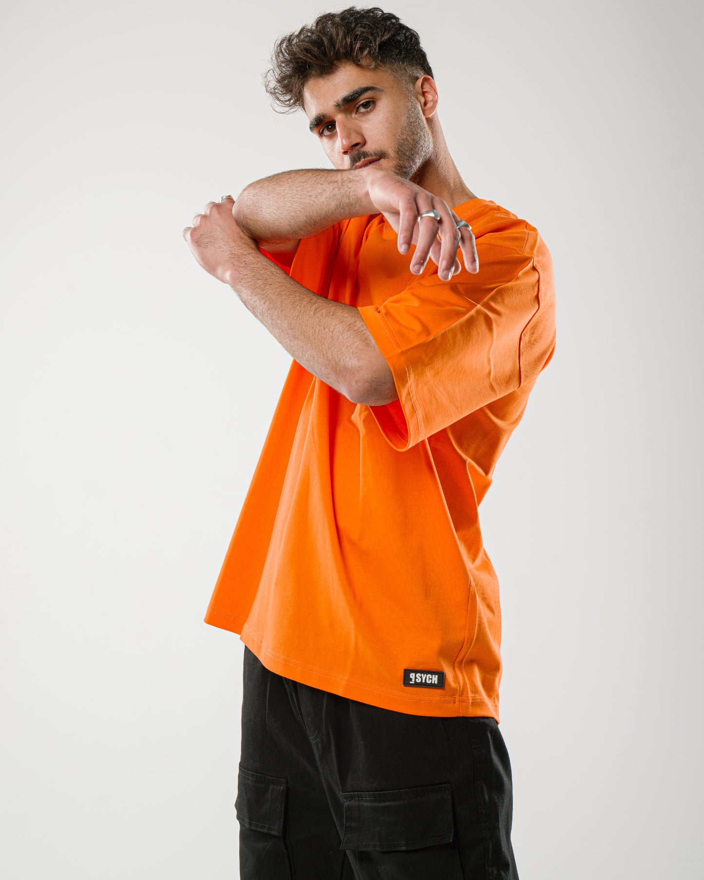 Orange Oversized Tee