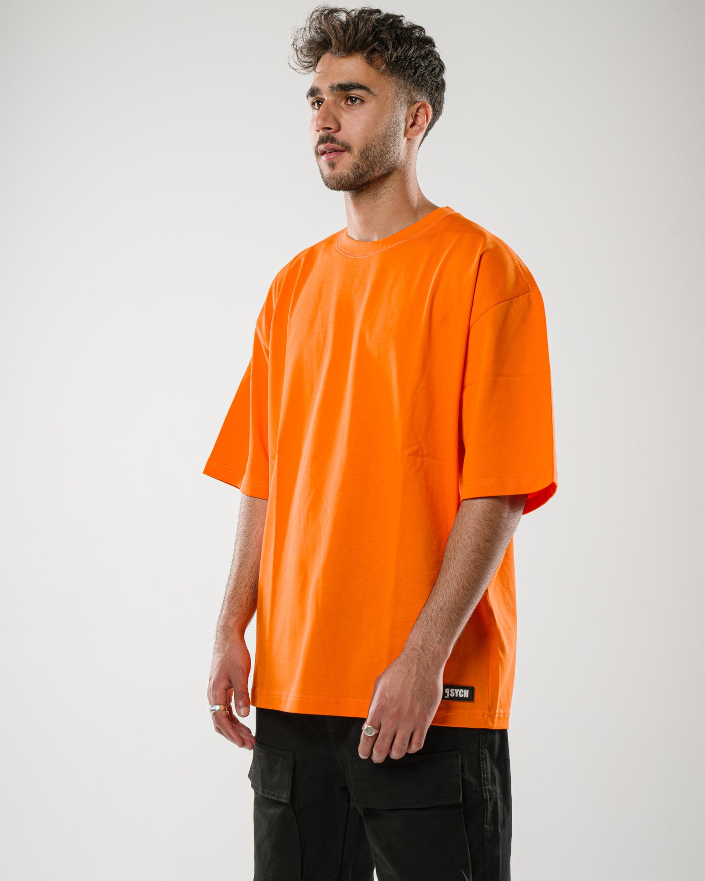 Orange Oversized Tee