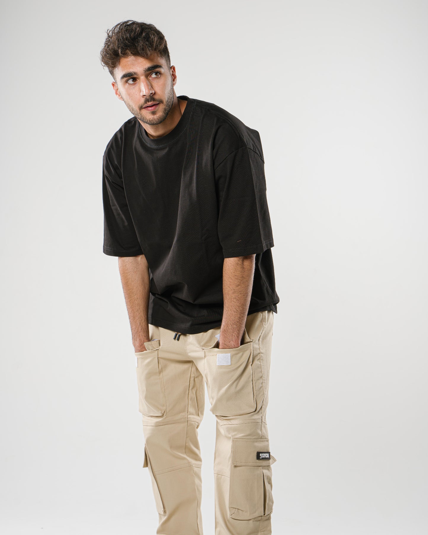 Black Oversized Tee