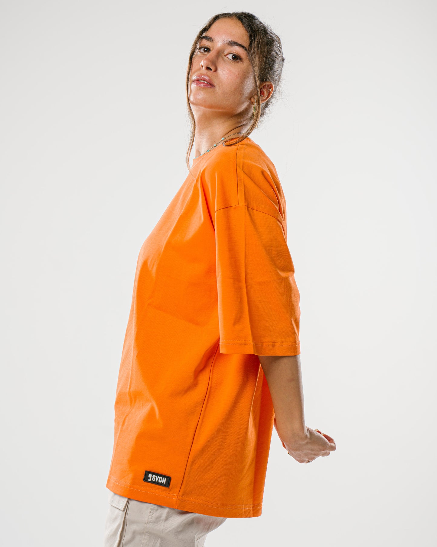 Orange Oversized Tee
